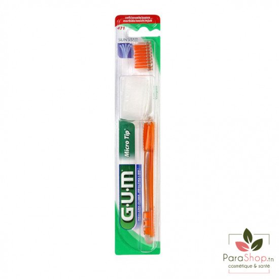 Gum Micro Tip Brosse à Dents Souple  471