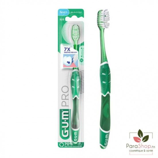GUM Technique Pro Brosse à Dents Souple - 525 GUM Technique Pro Brosse à Dents Souple - 525
