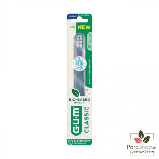GUM CLASSIC BROSSE A DENT MEDIUM 410