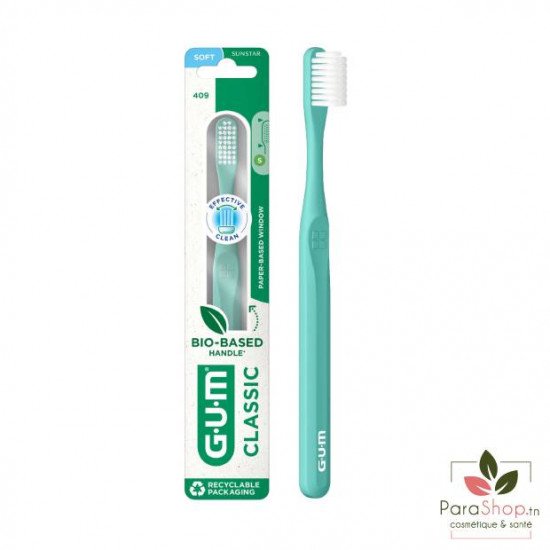 GUM CLASSIC BROSSE A DENT SOUPLE 409