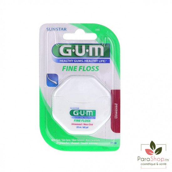 GUM FIL DENTAIRE NON CIRE 54,8M 555 