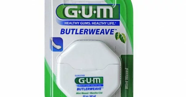 Fil Dentaire Menthe GUM Butlerweave – Fraîcheur Et Efficacité Pour Des Dents Propres