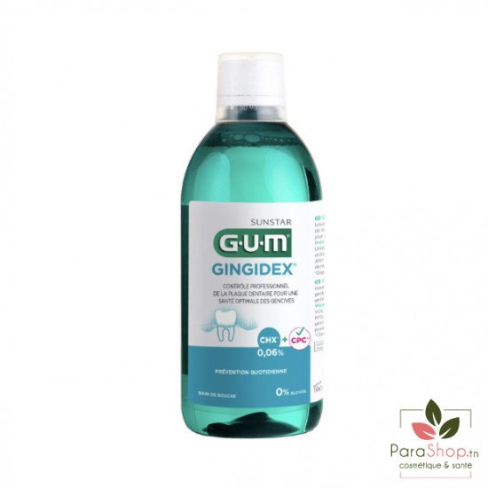 GUM Gingidex Bain de bouche 300ML GUM Gingidex Bain de bouche 300ML