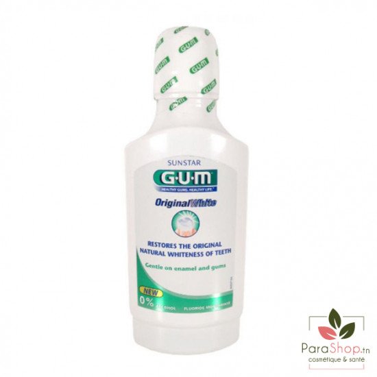 GUM Original White Bain de bouche 300ML