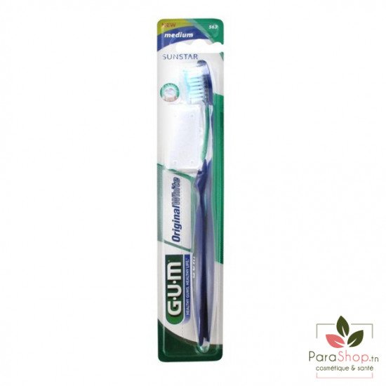 GUM Original White Brosse à dents Medium 563