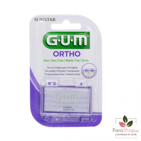 GUM Ortho Cire dentaire 