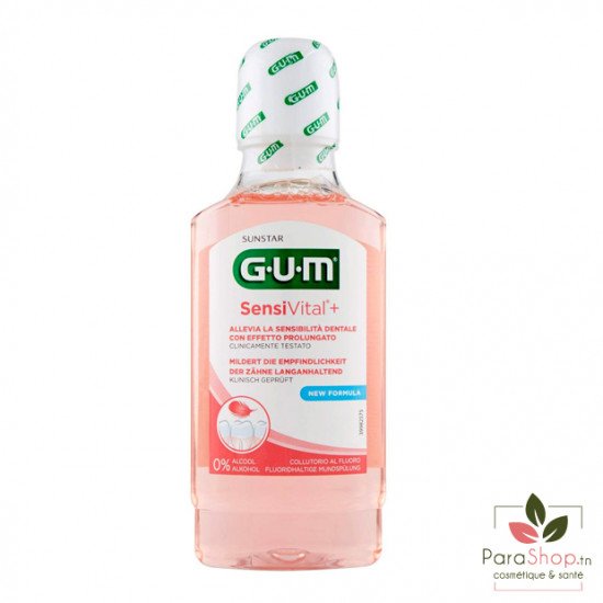 GUM SensiVital + Bain de Bouche 300ML