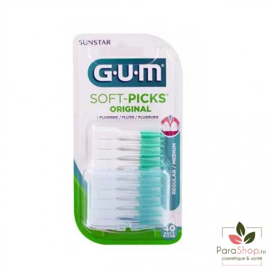 GUM SOFT-PICKS BROSSETTES REGULAR X40 632 