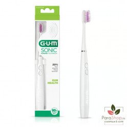 GUM Sonic Daily Brosse A Dents Electrique Souple 4100 - Blanche GUM Sonic Daily Brosse A Dents Electrique Souple 4100 - Blanche