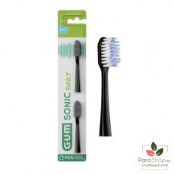 GUM Sonic Daily Recharges Brosse a Dents Souple 2 Unités - 4110