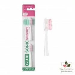 Gum Sonic Sensitive Recharges Brosse à Dents Ultra Soft, 2 unités 4111