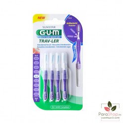 GUM TRAV-LER BROSSETTES x4 1.2MM 1512  GUM TRAV-LER BROSSETTES x4 1.2MM 1512