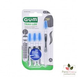 GUM TRAV-LER BROSSETTES x4 2.6MM 1619 GUM TRAV-LER BROSSETTES x4 2.6MM 1619