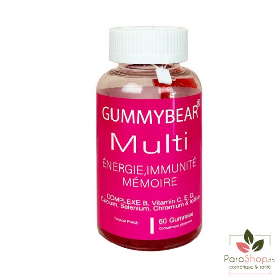 GUMMYBEAR MULTI 60 GUMMIES GUMMYBEAR MULTI 60 GUMMIES