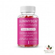 GUMMYBEAR MULTIVITAMINE SANS SUCRE 60 GUMMIES