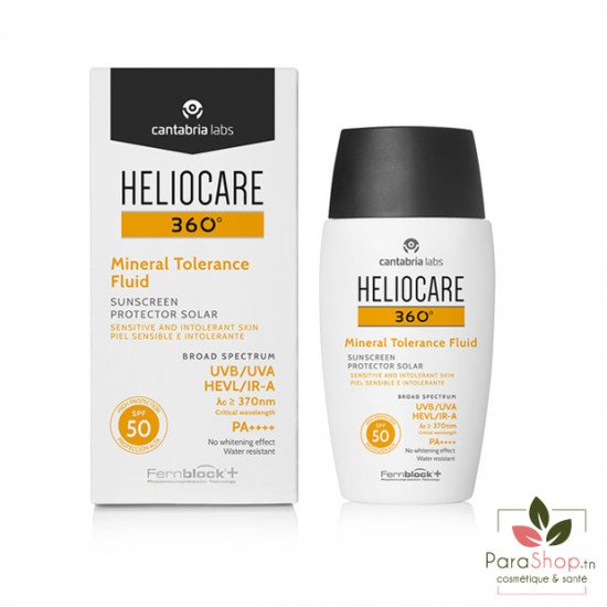 Heliocare 360 Mineral Tolerance Fluid SPF 50 50ML