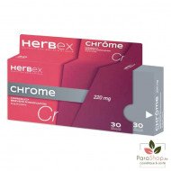 HERBEX CHROME 220MG 30 GELULES HERBEX CHROME 220MG 30 GELULES