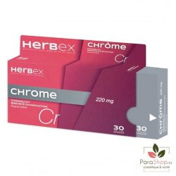 HERBEX CHROME 220MG 30 GELULES HERBEX CHROME 220MG 30 GELULES
