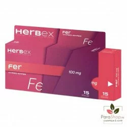 HERBEX FER 100MG 15 GELULES