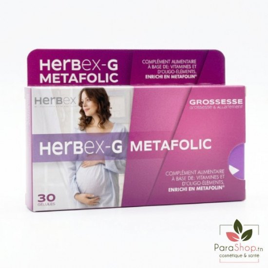 HERBEX-G METAFOLIC 1000 MCG 