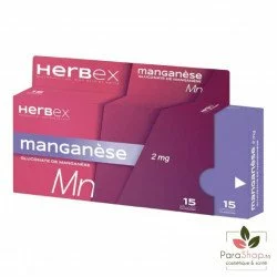 HERBEX Manganèse 15 GELULES