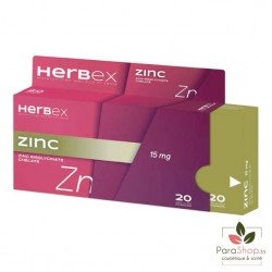 HERBEX ZINC 20 GELULES  HERBEX ZINC 20 GELULES