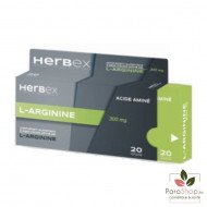 HERBEX L-ARGININE 300MG 20 GELULES  HERBEX L-ARGININE 300MG 20 GELULES