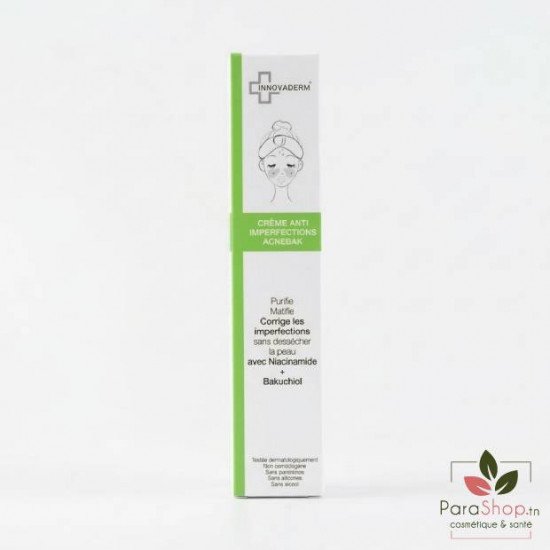 INNOVADERM CREME ANTI IMPERFECTIONS ACNEBAK 40ML