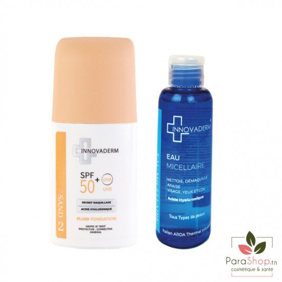 INNOVADERM PACK Fond de Teint Minéral Sand 2 