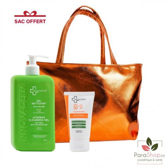 INNOVADERM PACK SAC SUNNY PEAU GRASSE INNOVADERM PACK SAC SUNNY PEAU GRASSE