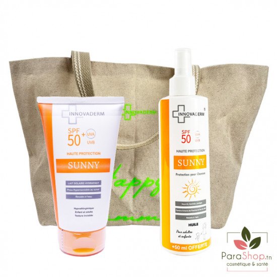 INNOVADERM PACK SOLAIRE CHEVEUX ET CORPS - HUILE INNOVADERM PACK SOLAIRE CHEVEUX ET CORPS - HUILE