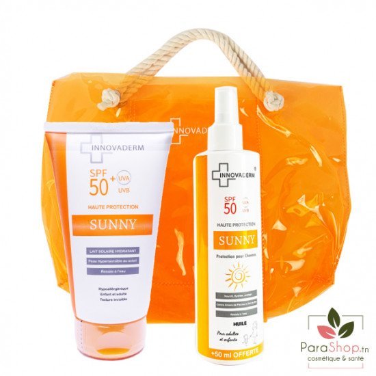 INNOVADERM PACK SOLAIRE CHEVEUX ET CORPS - HUILE INNOVADERM PACK SOLAIRE CHEVEUX ET CORPS - HUILE