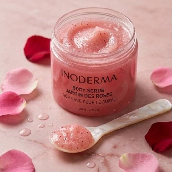 INODERMA BODY SCRUB JARDIN DES ROSES 200GR