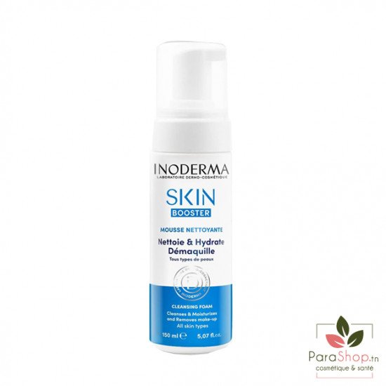 INODERMA SKIN BOOSTER MOUSSE NETTOYANTE 150ML	