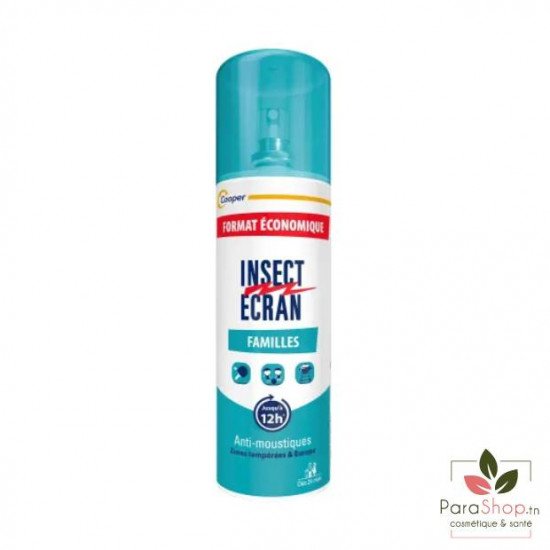 INSECT ECRAN FAMILLES REPUSLIF PEAU 100ML INSECT ECRAN FAMILLES REPUSLIF PEAU 100ML