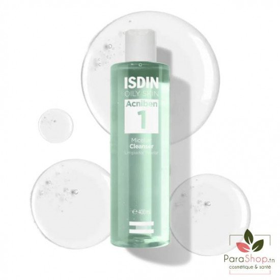 ISDIN ACNIBEN EAU MICELLAIRE 400ML ISDIN ACNIBEN EAU MICELLAIRE 400ML