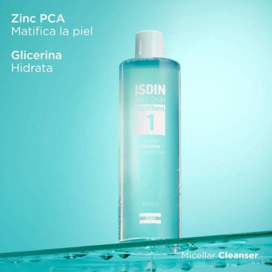 ISDIN ACNIBEN EAU MICELLAIRE 400ML ISDIN ACNIBEN EAU MICELLAIRE 400ML