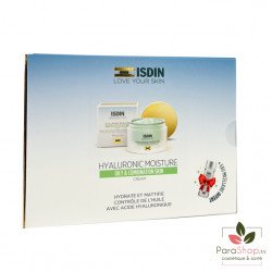 ISDIN COFFRET HYALURONIC MOISTURE PEAUX MIXTES A GRASSES ISDIN COFFRET HYALURONIC MOISTURE PEAUX MIXTES A GRASSES