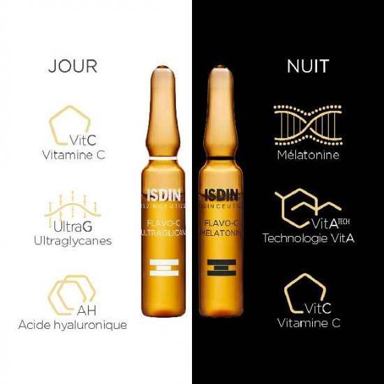 ISDIN ISDINCEUTICS Flavo-C Jours & NUIT ISDIN ISDINCEUTICS Flavo-C Jours & NUIT