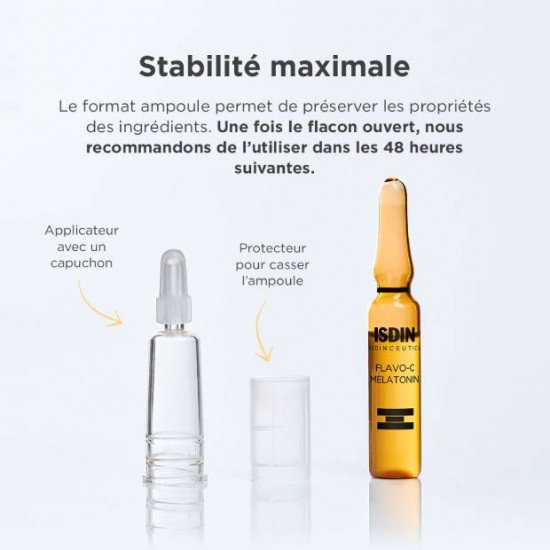 Isdin Flavo-C Melatonin NUIT 30AMP Isdin Flavo-C Melatonin NUIT 30AMP