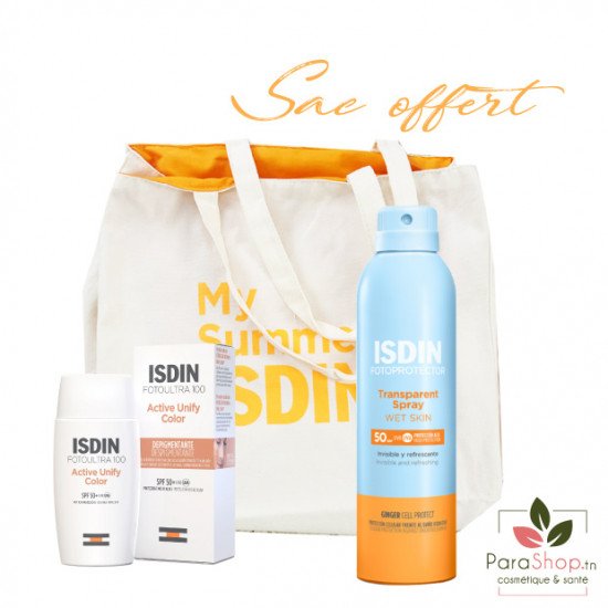 ISDIN Fotoprotector Pack Sac Sun Routine - Active Unify COLOR - 2025 