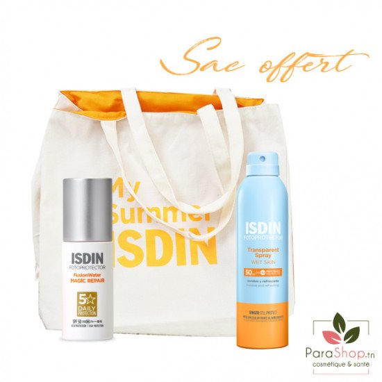 ISDIN Fotoprotector Pack Sac Water MAGIC Repair + Spray SPF50+ 250ML ISDIN Fotoprotector Pack Sac Water MAGIC Repair + Spray SPF50+ 250ML