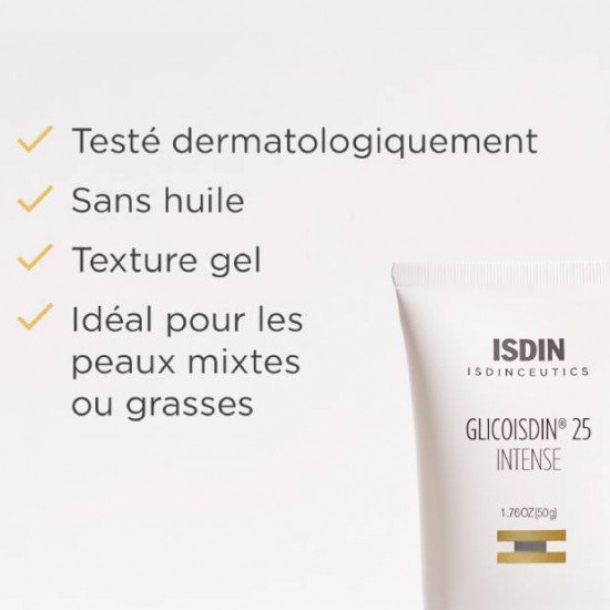 ISDIN ISDINCEUTICS GLYCOISDIN 25 INTENSE GEL 50ML