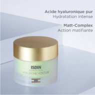 ISDIN ISDINCEUTICS HYALURONIC MOISTURE PEAUX MIXTES A GRASSES 50G ISDIN ISDINCEUTICS HYALURONIC MOISTURE PEAUX MIXTES A GRASSES 50G