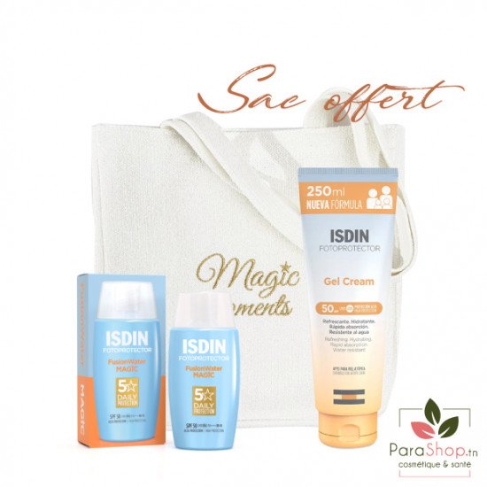 ISDIN PACK Fusion Water MAGIC SPF 50 + Gel Cream SPF 50+ ISDIN PACK Fusion Water MAGIC SPF 50 + Gel Cream SPF 50+