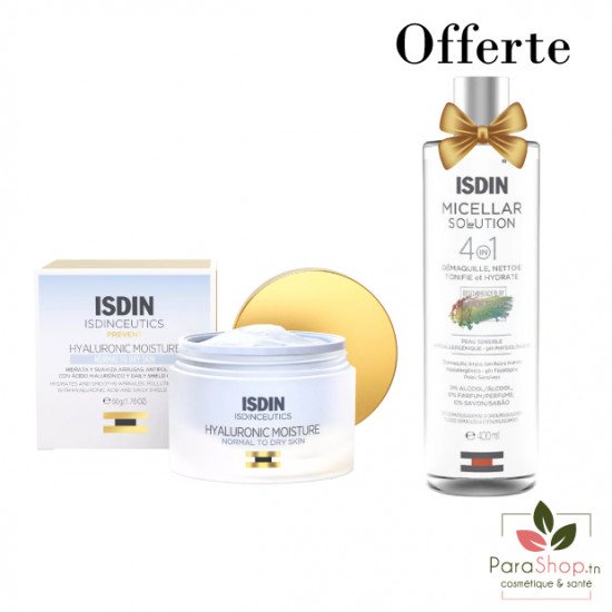 ISDIN PACK HYALURONIC MOISTURE PEAUX NORMALES A SECHES - BF 2025 ISDIN PACK HYALURONIC MOISTURE PEAUX NORMALES A SECHES - BF 2025
