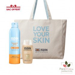 ISDIN SAC Spray SPF50 250ML +  Fusion Water Magic Light SPF50
