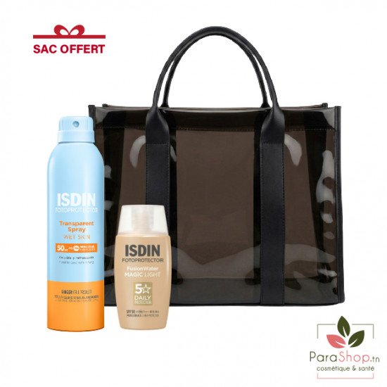 ISDIN SAC Spray SPF50 250ML + Fusion Water Magic Light SPF50 ISDIN SAC Spray SPF50 250ML + Fusion Water Magic Light SPF50
