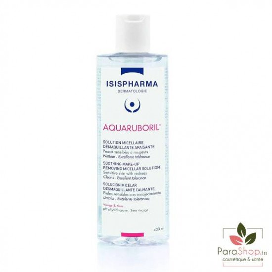 ISISPHARMA AQUARUBORIL SOLUTION MICELLAIRE 400ML ISISPHARMA AQUARUBORIL SOLUTION MICELLAIRE 400ML