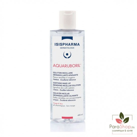 ISISPHARMA AQUARUBORIL SOLUTION MICELLAIRE 400ML 